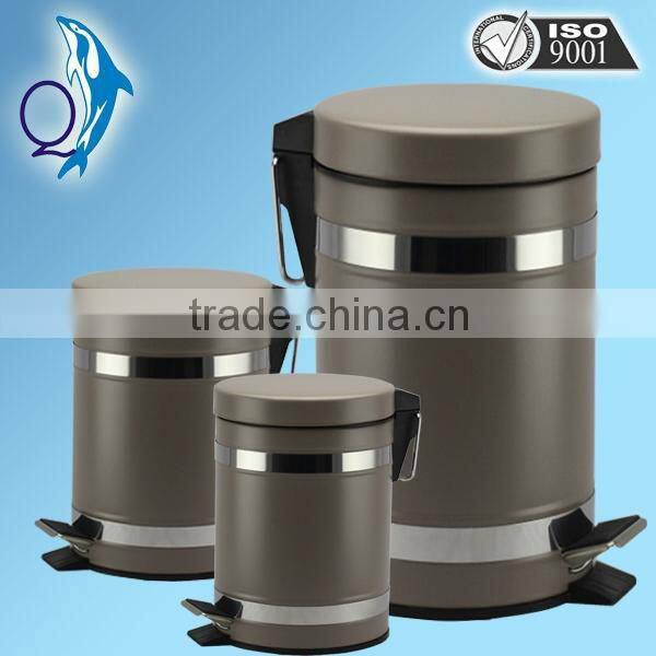 stainless steel step dustbin