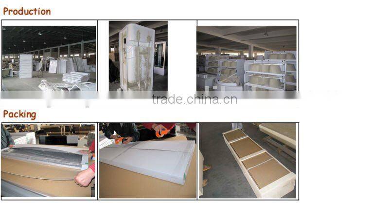 JS-7810L European Whirlpool Bathtub Size Steam Shower