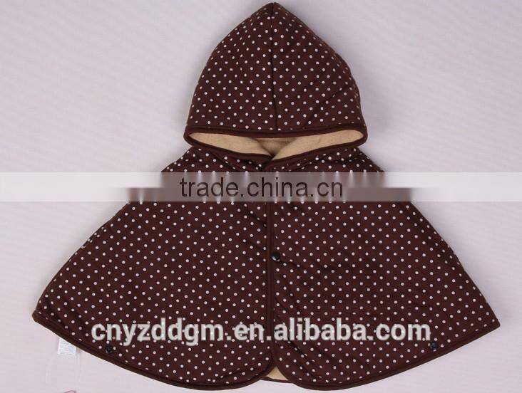 baby animal poncho/poncho coat for baby