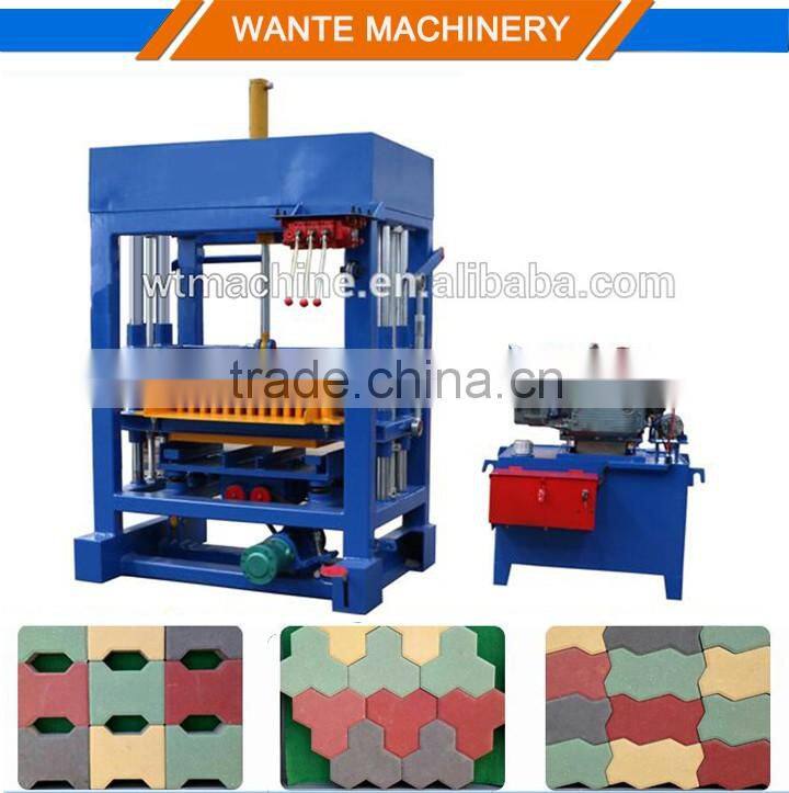 QT4-30 concrete block making machine price in india,manual brick making machine