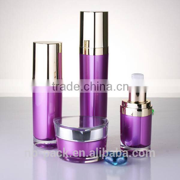 Triangle shape Acrylic Spray bottles Acrylic bottle plastic bottle