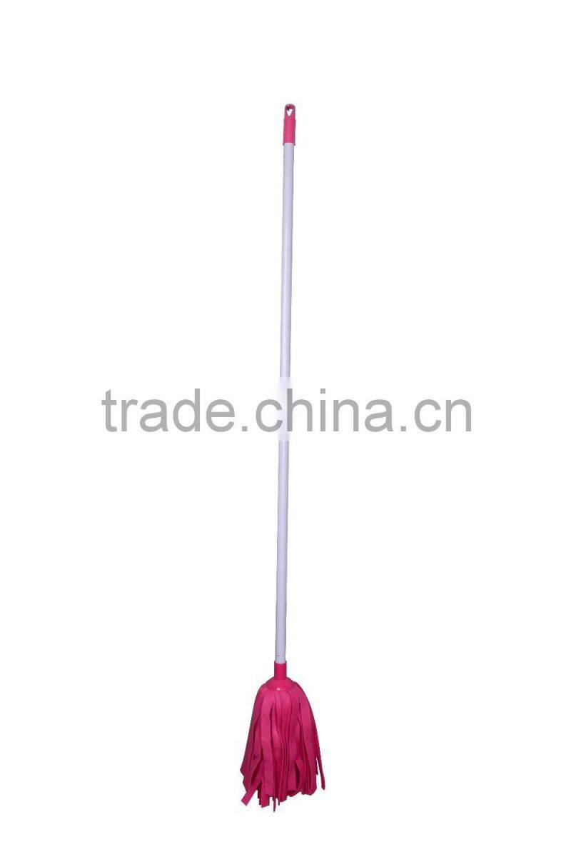 Best Selling Colourful Non-Woven Mop with Extendable Iron Pole