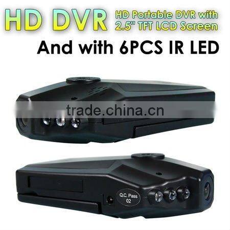 120degree 6pcs IR light H198 vehicle registration