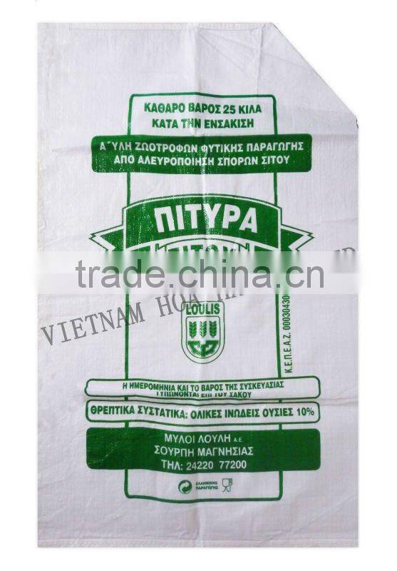 America transparent pp woven bag sack, pp woven silage bag
