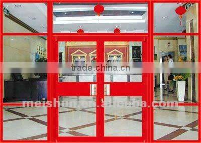 Tempered glass doors and windows for buildings,office,store front,commercial door A-030