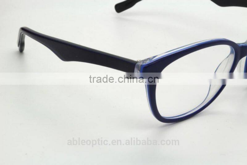 2015 hotselling jelly color transparent fashion acetate hand made spectacles optical frames eyewear eyeglasses