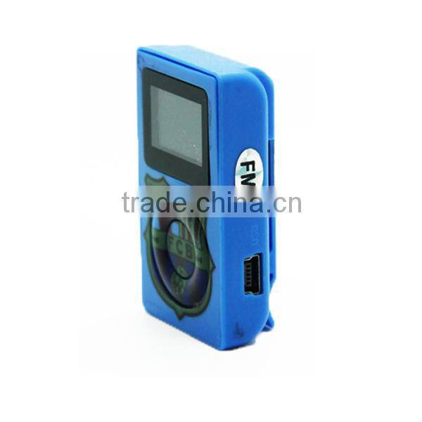Protable entertainment music player in a cool sport style Mp3 clip
