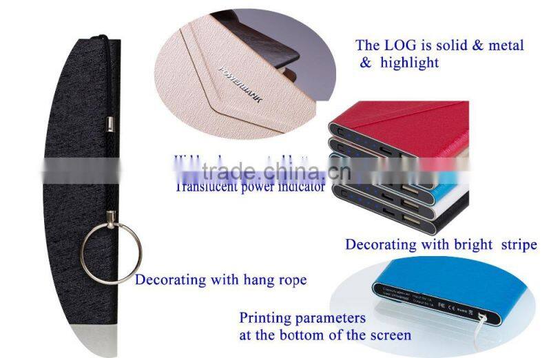 4000mah thin customized OEM power bank for cocacola