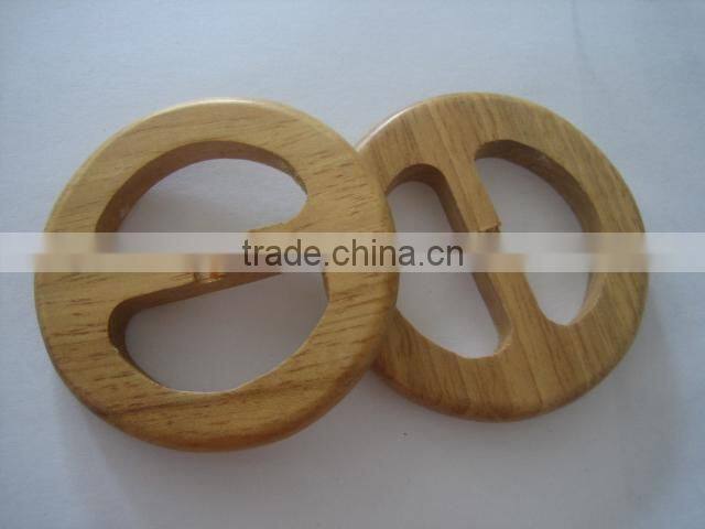 wooden buckle
