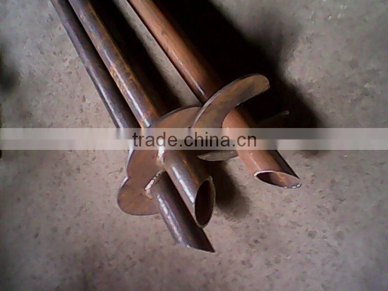Ground Single Helix Screw Piers for Underpinning