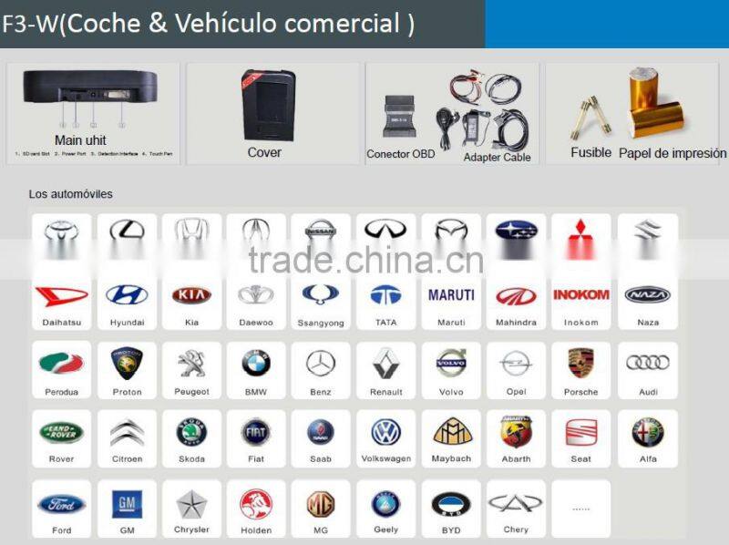 FCAR F3-G Truck and Car engine Scanner read fault code , read code, service light reset ,throttle reset and so on