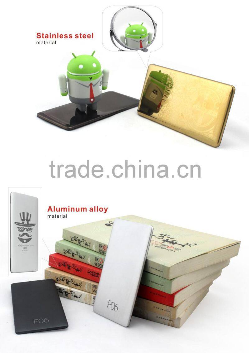 Forida Aluminium mini power bank slim power bank