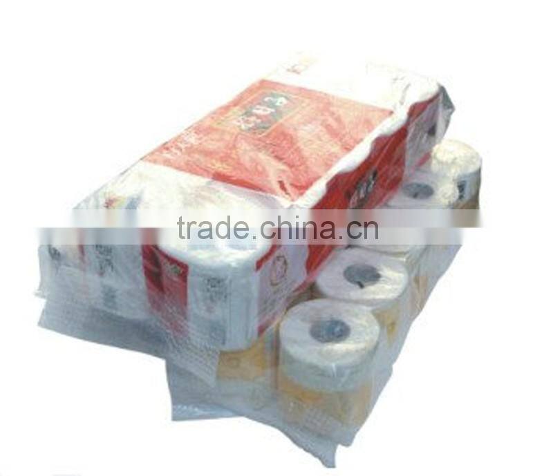 Simple operation multi rolls roll paper packing machine