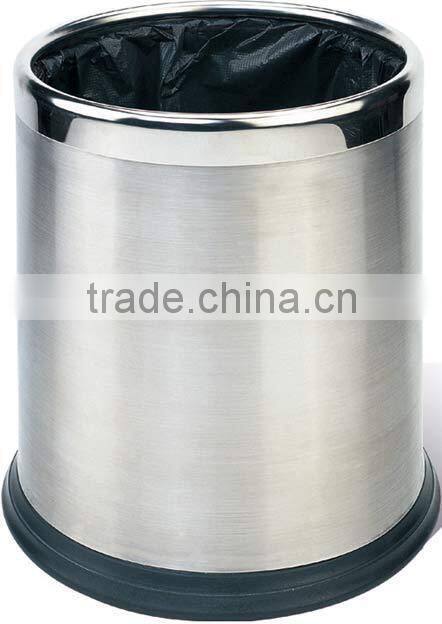 Indoor Standing Metal removable trash bin For Hotel and Office