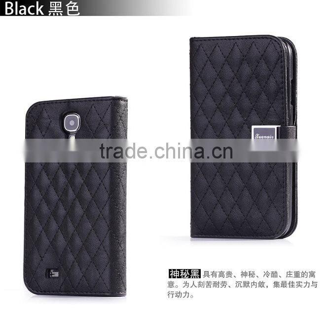 Whosale sheep leather Case for Samsung S4