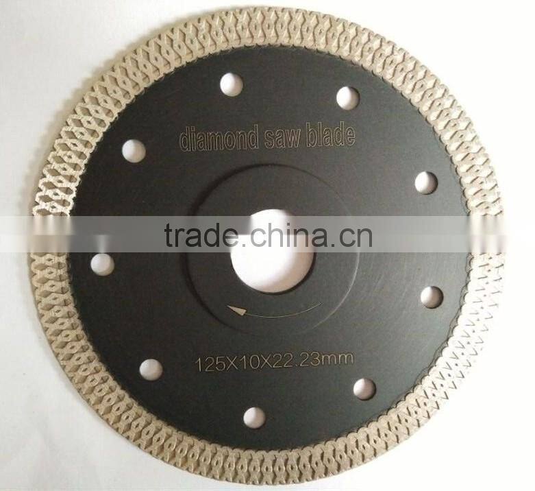 125mm Turbo Segment Diamond Flush Cut Saw Blade with Reinforce Protecting Teeth