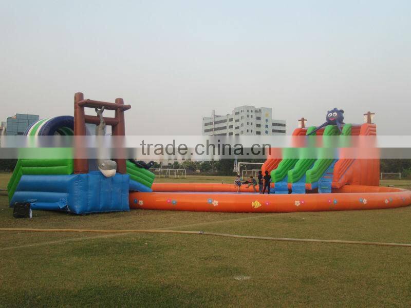 hot sale Large inflatable water slide, inflatable slide