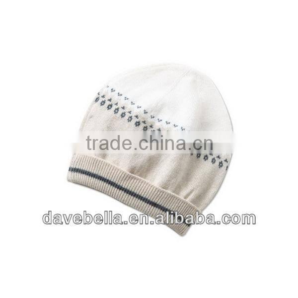DB298 dave bella autumn winter baby hat infant caps baby knitted hat