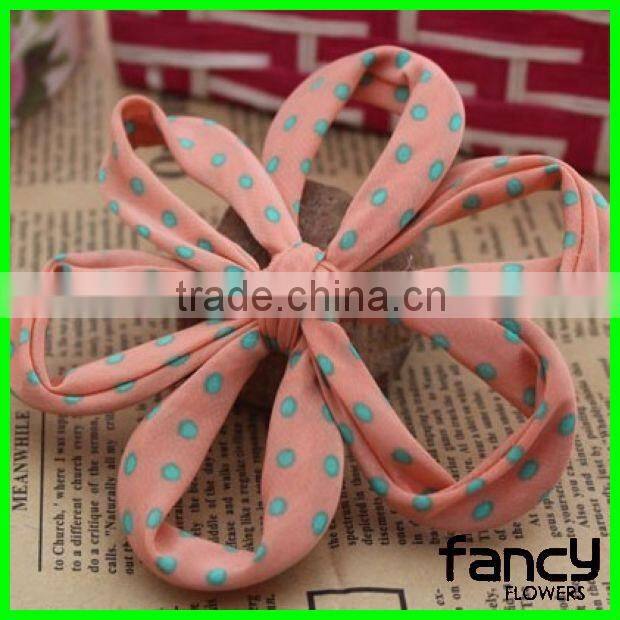 Artificial beautiful making flower decoration for hair