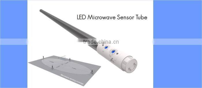 New Style TUV CE Parking Lot High Lumen 100lm/w Led Motion Sensor Tube Light