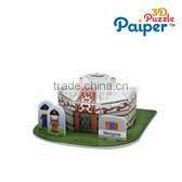 Malaysia souvenir of twin towers super 3d puzzle