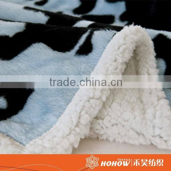 100% polyester high quality polar fleece blanket