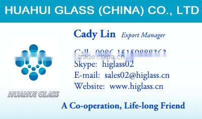 quality laminated safety glass for architectural application