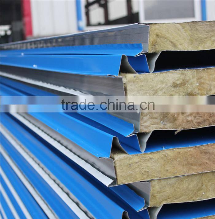 High Quality China manufacturer of Rockwool sandwich panels