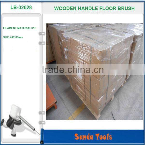 400mm Wooden handle Floor Brush/ Broom with pp bristle