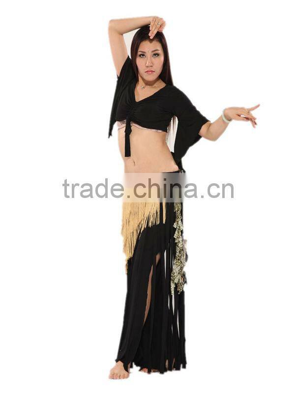 SWEGAL Wholesale belly dance costume,top and skirt dance dress SGBDT13115