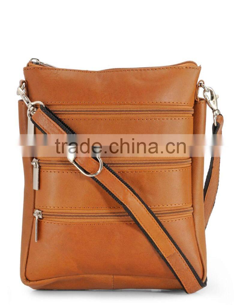 TEAKWOOD LEATHER REAL GENUINE SLING BAG