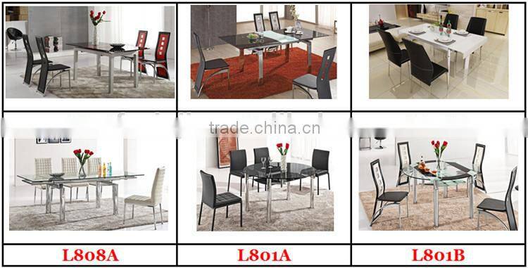Elegant Design Leather Contemporary Dining Chairs Home Room
