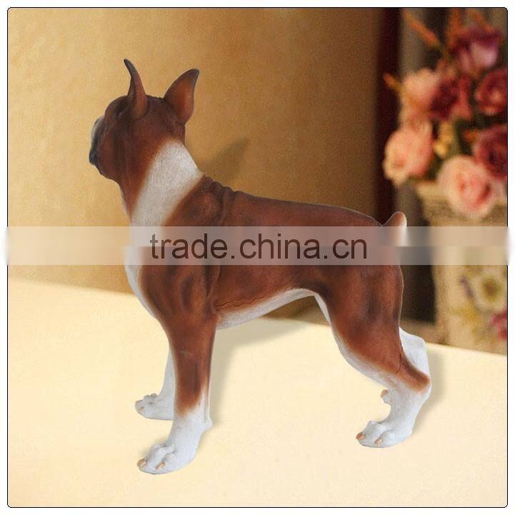 2016 China Supplier hot new products life like resin french bulldog,wholesale french bulldog