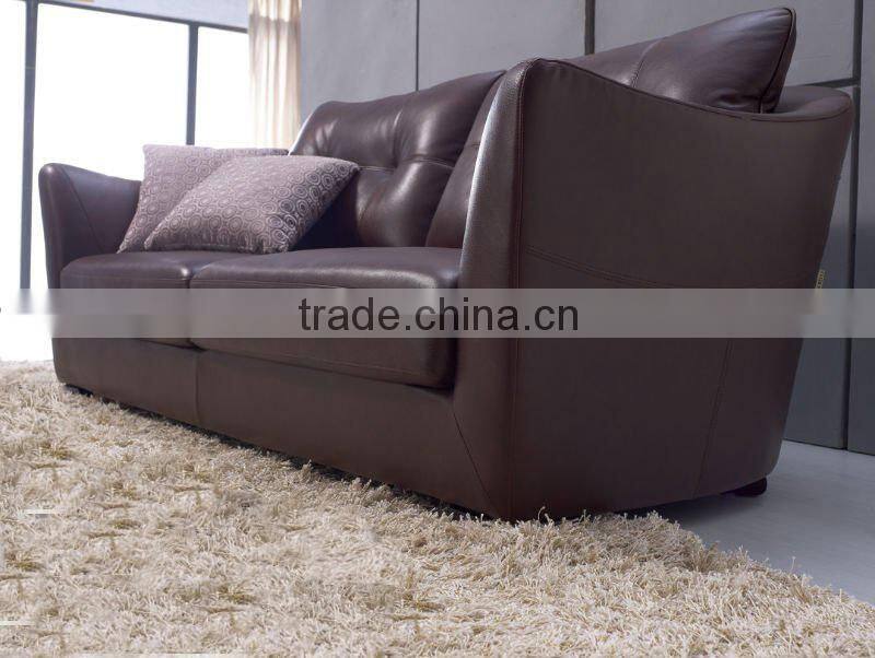 top grain synthetic leather sofa furniture wood