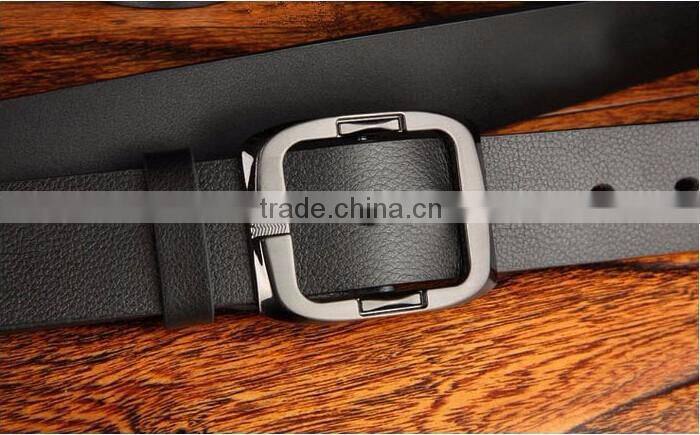 2016 hot mens designer belts for men brand leather belt pin buckle black business trouser strap pants band ceinture