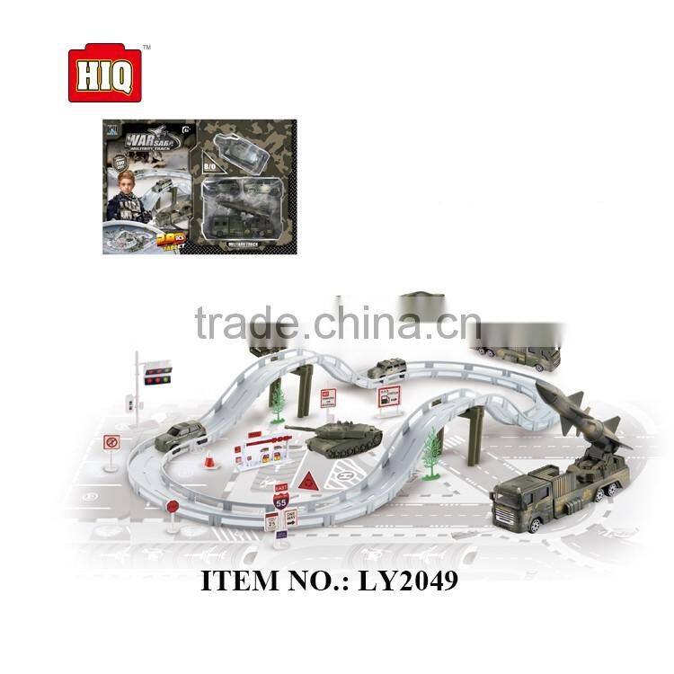 Hot sale huge size airport parking set, circle toy car