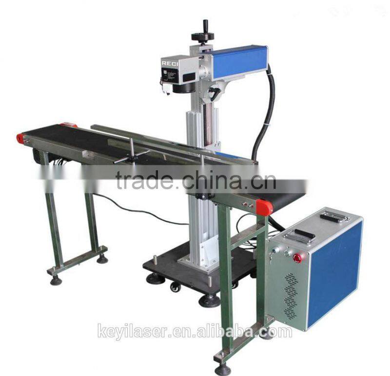 High Speed Flying Online Fiber Laser Making Machine