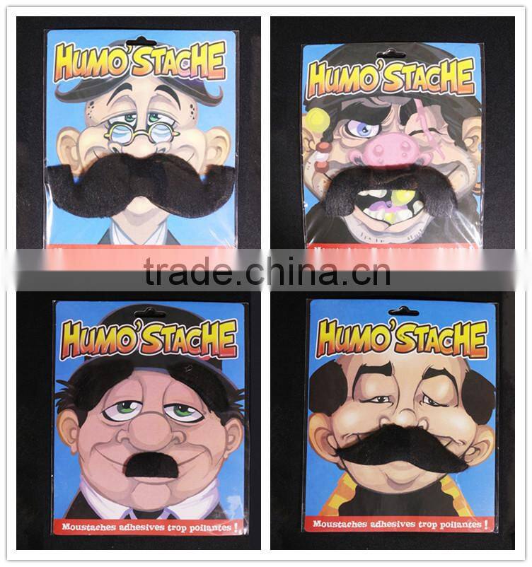 2015 made in china party moustache funny fake moustache for sale