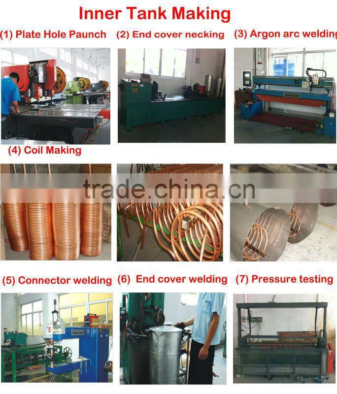 split pressure solar water heater Solar Keymark CE