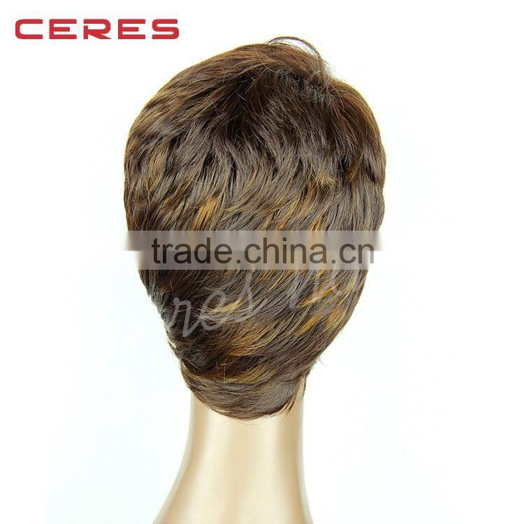 Wholesale human hair, full lace Brazilian human hair wig for black women