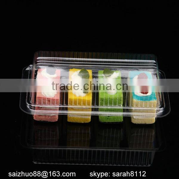 compartments pastry packaging box food grade BOPS