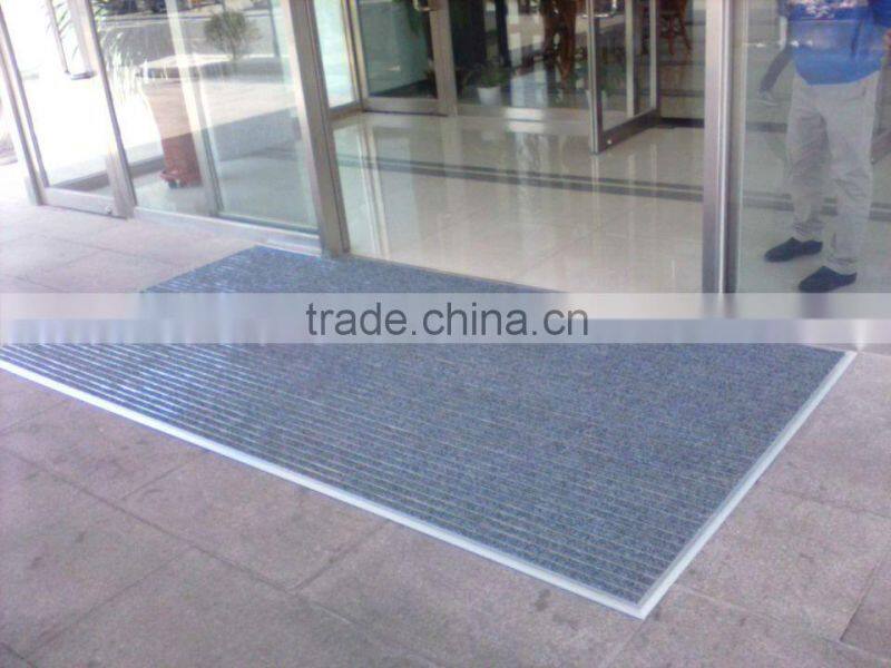 aluminium alloy & carpet floor matting