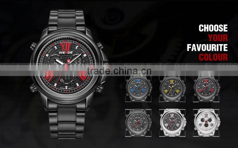 WEIDE Trendy wrist watch Luxury men Wholesle Sport Watch WH3408B-2