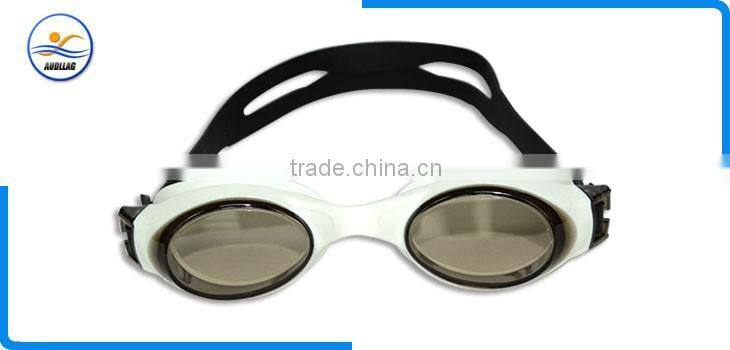Professional custom safety comfortable silicone surf club adult swim goggles
