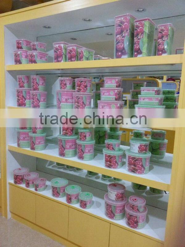 4pcs snack airtight food storage container set GL9055-S-B