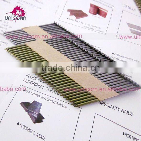 34 degree wood pallets paper collated nails