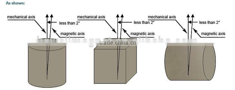 SmCo rare earth magnet customized shape