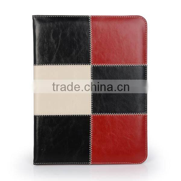 Colorful functional Leather Stand Case Cover For ipad 2/3/4