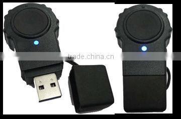 Wireless remote PTT for walkie talkie two way radio