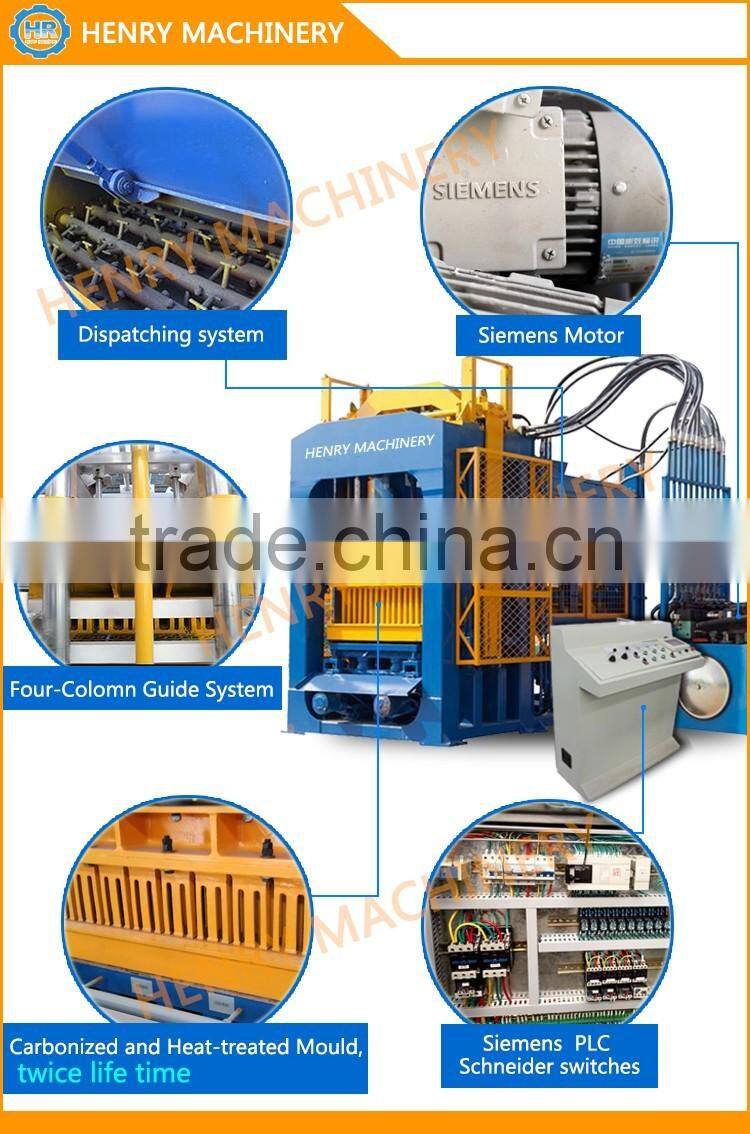 QT10-15 widely used concrete block making machine for sale, german block machines in Algeria